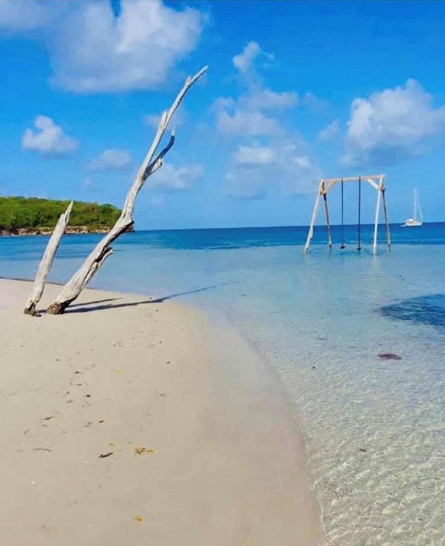 - Les Pieds Dans L'Eau A 50M De La Plage, Cote Mer Caraibe - Domaine De L'Anse Caritan - Sainte-Anne - エクステリア 写真